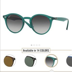 Ray-Ban green RB2180